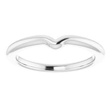 Load image into Gallery viewer, Sterling Silver Band for 7 x 5 mm Pear
