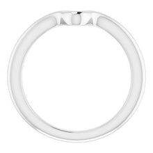 Charger l&#39;image dans la galerie, Sterling Silver Band for 10 x 5 mm Marquise
