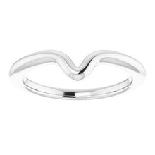 Charger l&#39;image dans la galerie, Sterling Silver Band for 10 x 5 mm Marquise
