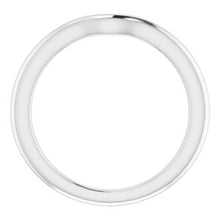 Load image into Gallery viewer, Sterling Silver Band for 6 x 6 mm Cushion
