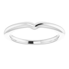 Load image into Gallery viewer, Sterling Silver Band for 5 x 5 mm Heart
