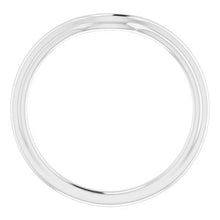Charger l'image dans la galerie, Sterling Silver Band for 7.4 mm Round

