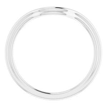 Charger l'image dans la galerie, Sterling Silver Band for 9.4 mm Round
