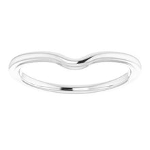Charger l'image dans la galerie, Sterling Silver Band for 7 x 5 mm Oval
