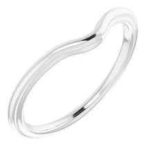 Charger l'image dans la galerie, Sterling Silver Band for 8 x 6 mm Oval
