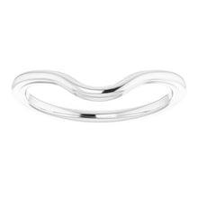 Charger l'image dans la galerie, Sterling Silver Band for 10 x 8 mm Oval
