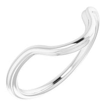 Charger l'image dans la galerie, Sterling Silver Band for 15 x 11 mm Oval
