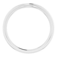 Charger l'image dans la galerie, Sterling Silver Band for 7 x 7 mm Cushion
