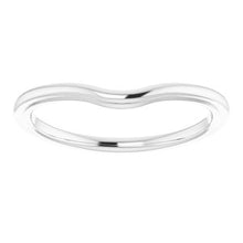 Charger l'image dans la galerie, Sterling Silver Band for 7 x 7 mm Cushion
