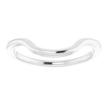 Charger l'image dans la galerie, Sterling Silver Band for 12 x 12 mm Cushion
