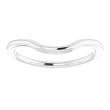 Charger l'image dans la galerie, Sterling Silver Band for 10 x 10 mm Cushion
