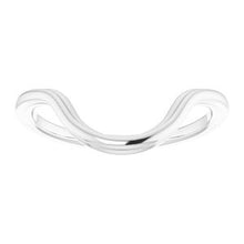 Charger l'image dans la galerie, Sterling Silver Band for 16 x 12 mm Oval
