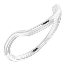 Charger l'image dans la galerie, Sterling Silver Band for 14 x 14 mm Cushion
