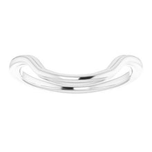 Charger l'image dans la galerie, Sterling Silver Band for 14 x 14 mm Cushion
