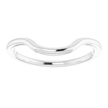 Charger l'image dans la galerie, Sterling Silver Band for 11 x 11 mm Cushion
