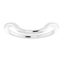 Charger l'image dans la galerie, Sterling Silver Band for 13 x 13 mm Cushion
