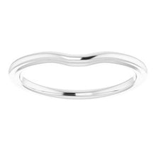 Charger l'image dans la galerie, Sterling Silver Band for 5 x 3 mm Emerald
