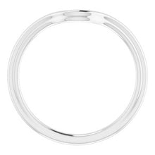 Charger l'image dans la galerie, Sterling Silver Band for 9 x 7 mm Oval
