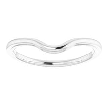Charger l'image dans la galerie, Sterling Silver Band for 9 x 7 mm Oval
