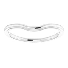 Charger l'image dans la galerie, Sterling Silver Band for 8 x 8 mm Cushion
