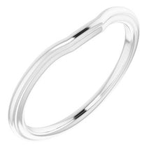 Charger l'image dans la galerie, Sterling Silver Band for 5 x 5 mm Square
