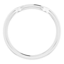 Charger l'image dans la galerie, Sterling Silver Band for 11 x 9 mm Emerald
