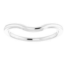 Charger l'image dans la galerie, Sterling Silver Band for 9 x 9 mm Cushion
