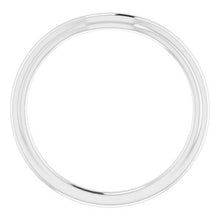 Charger l'image dans la galerie, Sterling Silver Band for 6 x 6 mm Square
