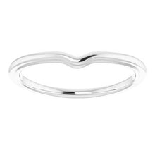 Charger l'image dans la galerie, Sterling Silver Band for 6 x 3.5 mm Marquise
