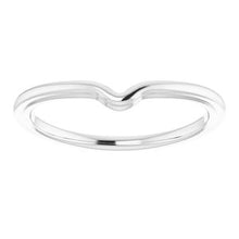 Charger l'image dans la galerie, Sterling Silver Band for 7 x 3.5 mm Marquise

