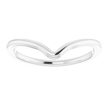 Charger l'image dans la galerie, Sterling Silver Band for 12 x 8 mm Pear
