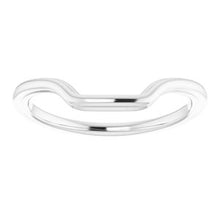 Charger l'image dans la galerie, Sterling Silver Band for 10 x 8 mm Emerald
