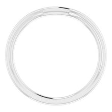 Charger l'image dans la galerie, Sterling Silver Band for 6.5 x 6.5 mm Square
