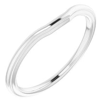 Charger l'image dans la galerie, Sterling Silver Band for 4.5 mm Square
