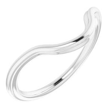 Charger l'image dans la galerie, Sterling Silver Band for 14 x 10 mm Oval
