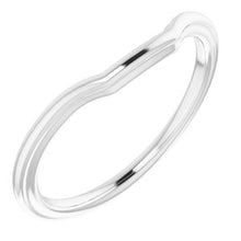 Charger l'image dans la galerie, Sterling Silver Band for 7.5 x 7.5 mm Square
