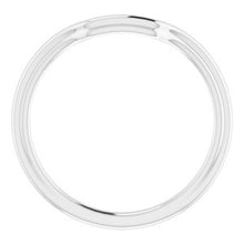 Charger l'image dans la galerie, Sterling Silver Band for 7.5 x 7.5 mm Square
