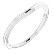 Charger l'image dans la galerie, Sterling Silver Band for 4 mm Square
