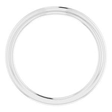 Charger l'image dans la galerie, Sterling Silver Band for 4 mm Square
