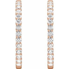 Charger l&#39;image dans la galerie, Inside-Outside Hinged Hoop Earrings
