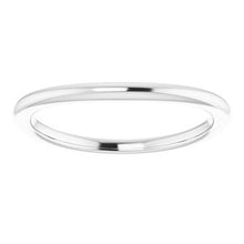 Charger l'image dans la galerie, Sterling Silver Band for 5.8 mm Round Ring
