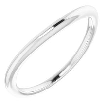 Charger l'image dans la galerie, Sterling Silver Band for 10 mm Round Ring
