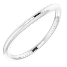Charger l'image dans la galerie, Sterling Silver Band for 11 mm Round Ring
