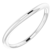 Charger l'image dans la galerie, Sterling Silver Band for 12 mm Round Ring
