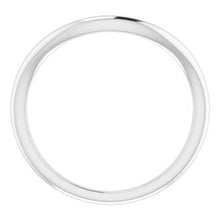 Charger l'image dans la galerie, Sterling Silver Band for 16x12 mm Oval Ring
