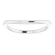 Charger l'image dans la galerie, Sterling Silver Band for 9 mm Cushion Ring
