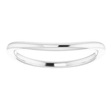 Charger l'image dans la galerie, Sterling Silver Band for 11 mm Cushion Ring

