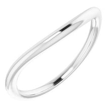 Charger l'image dans la galerie, Sterling Silver Band for 12 mm Cushion Ring
