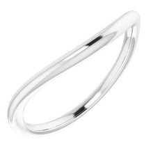 Charger l'image dans la galerie, Sterling Silver Band for 11x9 mm Emerald Ring

