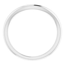 Charger l'image dans la galerie, Sterling Silver Band for 11x9 mm Emerald Ring
